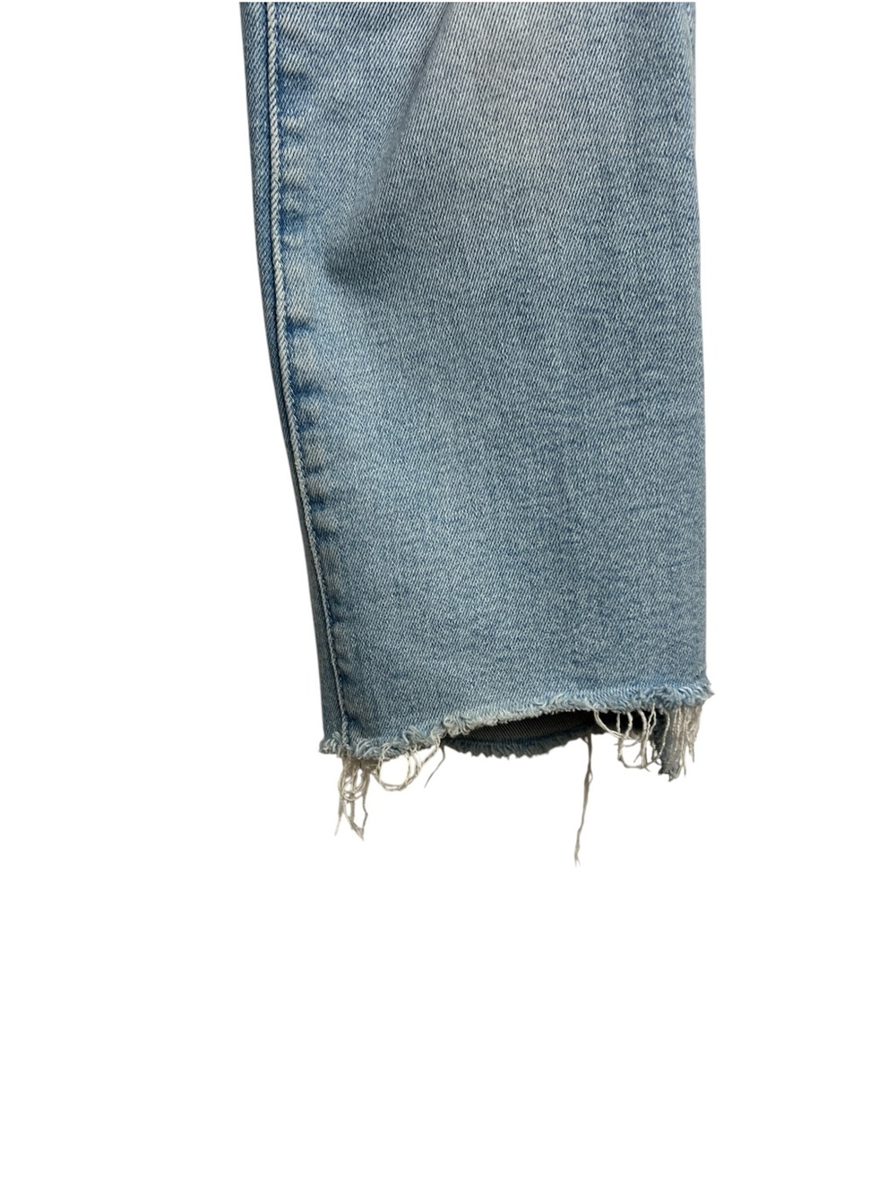 Mother The Insider Crop Step Fray Jeans in Wash Limited Edition Size 26 - Picture 5 of 11